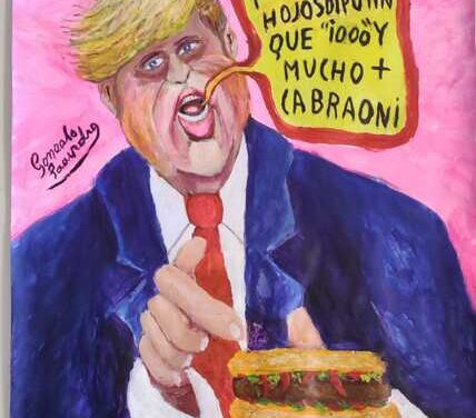 El trono de oro de Donald Trump