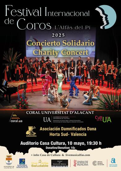 El catorzé Festival Internacional de Cors de l’Alfàs se celebrarà els dies 9 i 10 de maig