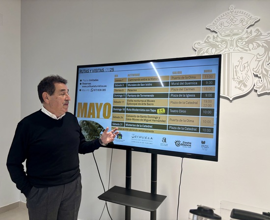 Rutas nocturnas, modernismo y Miguel Hernández protagonizan las visitas guiadas de mayo en Orihuela