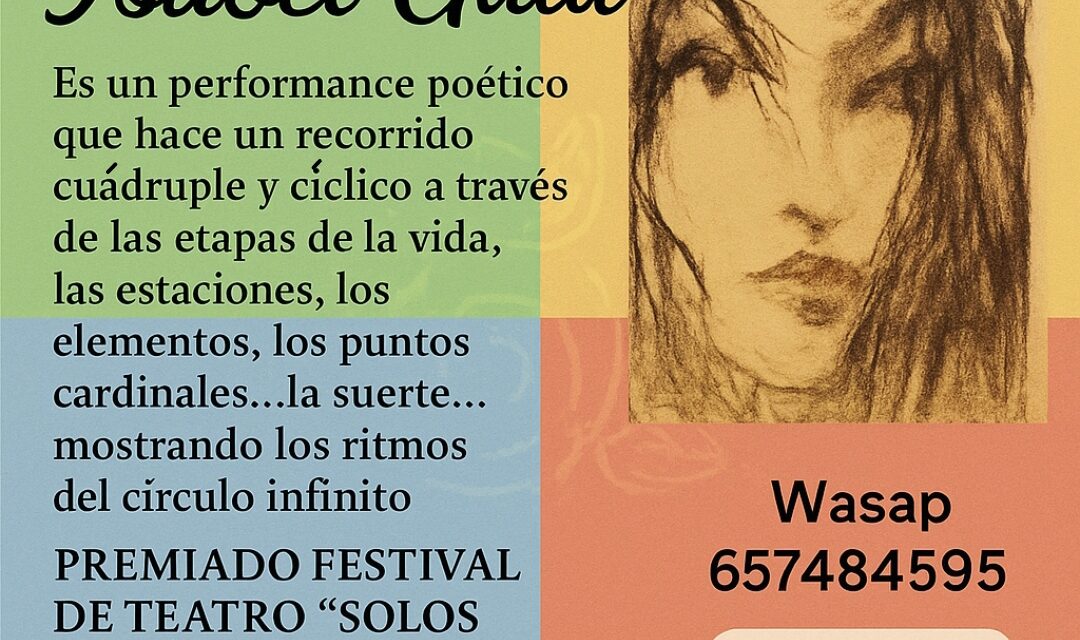Performance poètic » Por los cuatro costados» de la poeta alacantina Isabel Guiu Garcia
