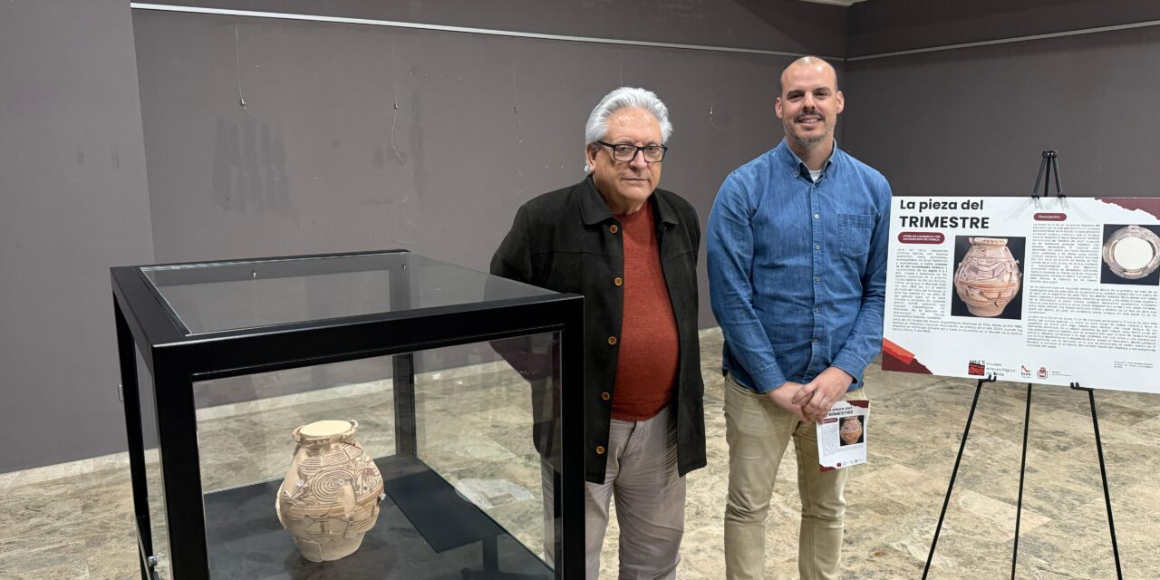 El Museo Arqueológico de Elda lanza la iniciativa ‘La pieza del trimestre’ para acercar el patrimonio histórico a la ciudadanía