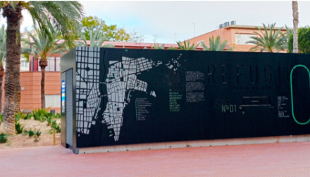 Visita al Refugi de la Guerra Civil Jardí de la Concòrdia d’Elx