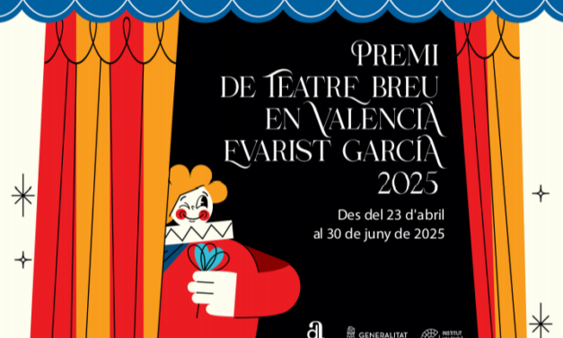 La Diputación de Alicante abre la convocatoria del Premi de Teatre Breu en Valencià Evarist Garcia 2025