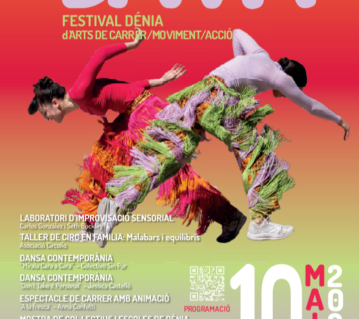 Llega una nueva edición de DAMA, el festival de artes de calle, movimiento y acción de Dénia