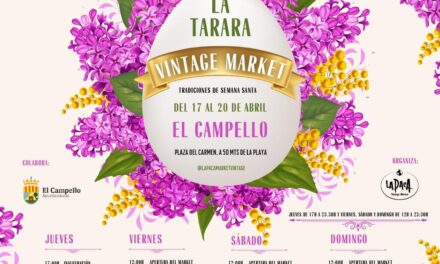 El Campello organiza un “mercado vintage” del 17 al 20 de abril en la Plaza del Carmen