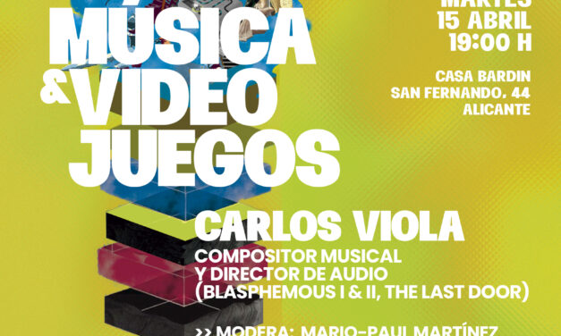 Sesión de Música y Videojuegos con el compositor de bandas sonoras Carlos Viola en el Instituto Juan Gil-Albert