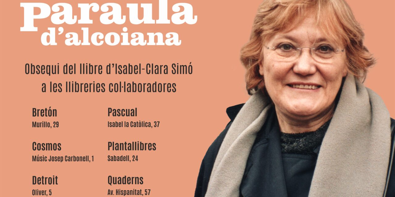 Alcoy celebra el Día del Libro el 23 de abril con un homenaje a Isabel-Clara Simó