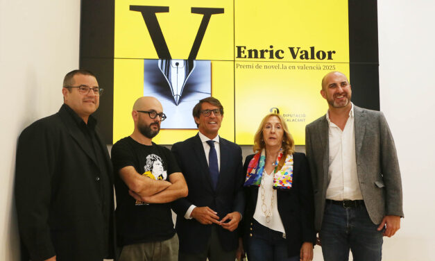La Diputación otorga el XXX Premi Enric Valor de Novel·la en Valencià al castellonense Jordi Colonques 