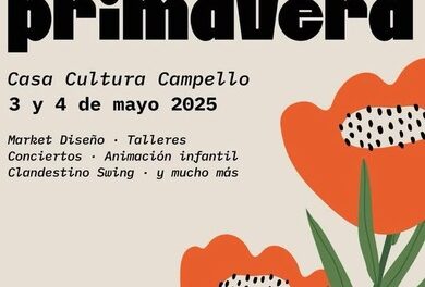 Interesante propuesta cultural para el fin de semana en El Campello: “Fiesta de la primavera” con mercado abierto de arte, actividades creativas y música