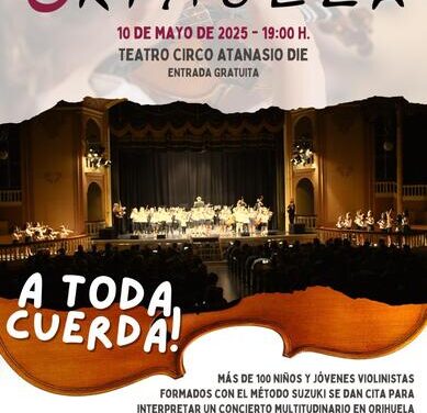 Oriola, escenari de joves talents amb la I Trobada Violí Suzuki