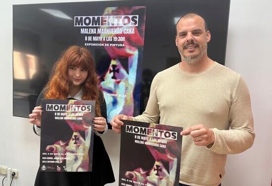 La Casa Grande del Jardín de la Música acoge la exposición ‘Momentos’ de la artista plástica eldense Malena Marhuenda