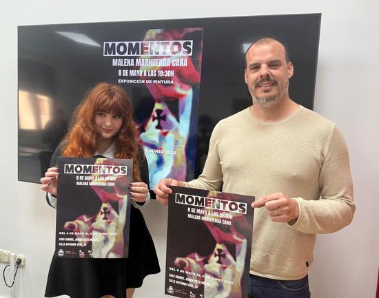La Casa Gran del Jardí de la Música acull l’exposició ‘Moments’ de l’artista plàstica eldense Malena Marhuenda