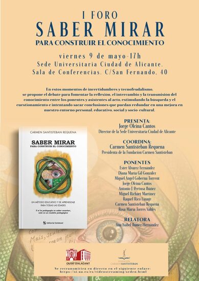 Fòrum Saber Mirar per a construir el coneixement