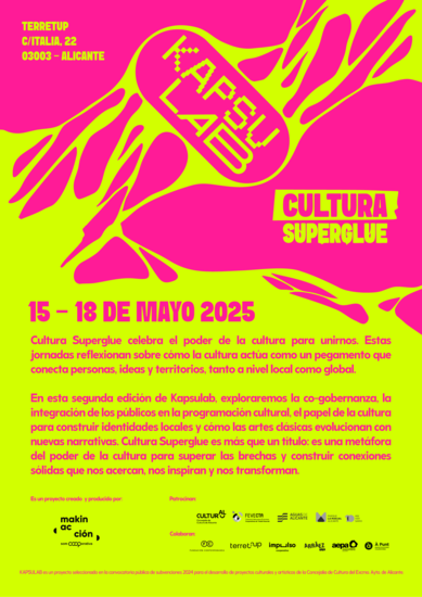 Kapsulab “Cultura Superglue”: las jornadas que exploran el poder de la cultura para conectar 