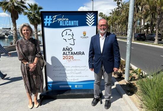 El Campello presenta en Alicante la imagen corporativa del “Año Altamira”