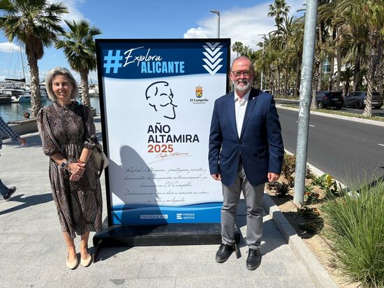 El Campello presenta en Alicante la imagen corporativa del “Año Altamira”
