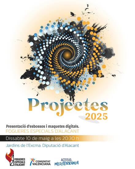 Les Fogueres Especials d’Alacant presenten els seus esbossos i maquetes digitals 2025
