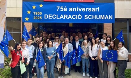 La Universidad de Alicante conmemora el Día de Europa con una exposición sobre los 75 años de integración europea