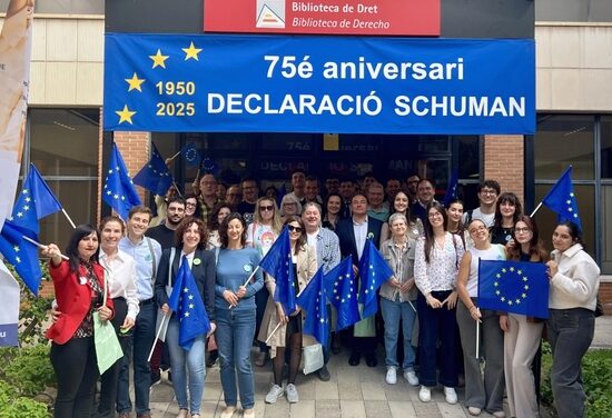 La Universidad de Alicante conmemora el Día de Europa con una exposición sobre los 75 años de integración europea