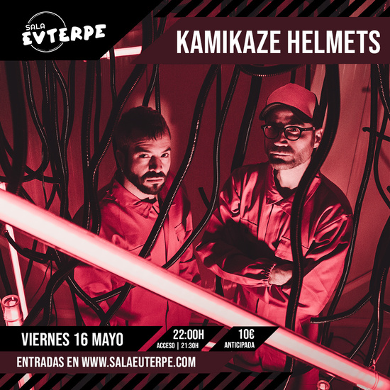 Kamikaze Helmets y María Ruiz este fin de semana en Sala Euterpe