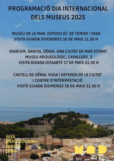 Dénia celebra el Día internacional de los museos acercando al público las propuestas expositivas más recientes con visitas guiadas gratuitas