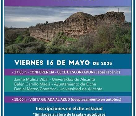 La UA presenta una investigación que confirma el origen romano del Assut de l’Argamassa de Elche