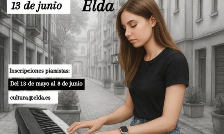 El Ayuntamiento de Elda y ADOC organizan una jornada musical con pianos en espacios públicos de la ciudad