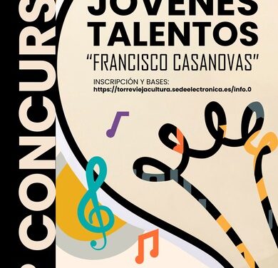 Obertes les inscripcions per a participar en e l II CONCURS DE JOVES TALENTS MUSICALS “FRANCISCO CASANOVAS”
