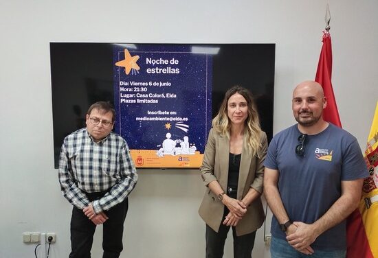 La Concejalía de Medio Ambiente de Elda organiza en la Casa Colorá la jornada de observación astronómica ‘Noche de estrellas’