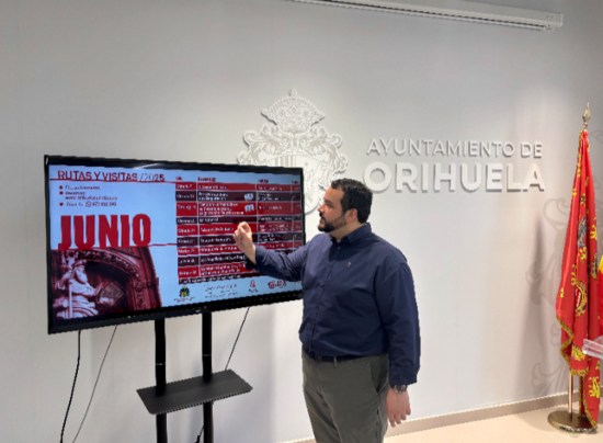 El solsticio de verano ilumina las rutas turísticas de junio en Orihuela