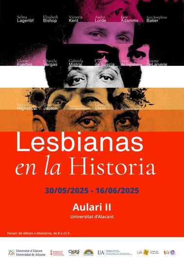 La Universitat d’Alacant inaugura l’exposició “Lesbianes en la història” com a part de les activitats del Mes de l’Orgull