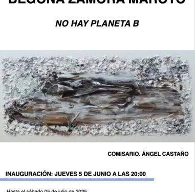 Galeria ACAS d’Elx inaugura NO HAY PLANETA B de Begoña Zamora Maroto