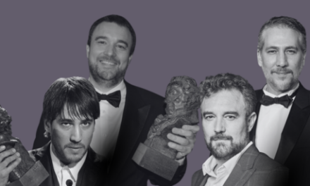 Els “goyarizats” Esteban Crespo i Alberto Ammann entre el jurat de Benissa en Curt