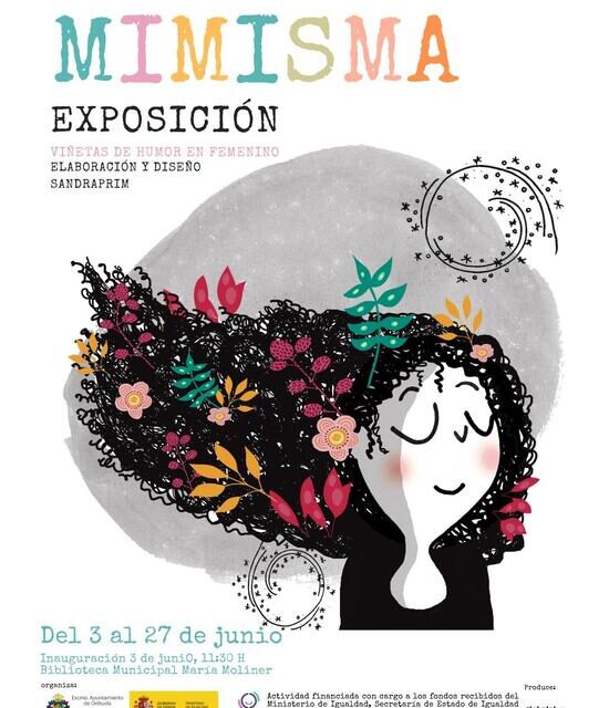 Sandra Prim y su alter ego ‘MiMisMa’ aterrizan en Orihuela de la mano de la Concejalía de Igualdad con una exposición que combina humor, arte y empoderamiento femenino