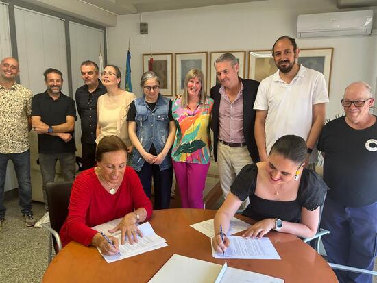 Cultura de Alicante renueva el convenio con APSA para la inclusión laboral de seis usuarios en centros municipales