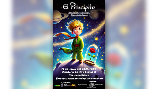 Benidorm acerca el teatro a las personas con discapacidad con una lectura dramatizada de ‘El Principito’