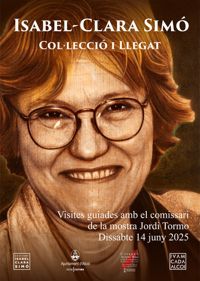 El sábado habrá visitas guiadas a la exposición “Isabel-Clara Simó: Col·lecció i Llegat”