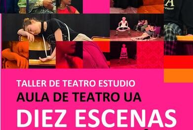 L’Aula de Teatre de la UA estrena aquest dimecres “Diez escenas y un cartón”