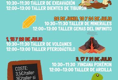 El MUPE s’ompli d’activitat aquest estiu amb diferents tallers didàctics per als més xicotets de la casa