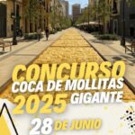 La coca de mollitas de récord se colocará en la avenida de la Constitución de Alicante el sábado 28