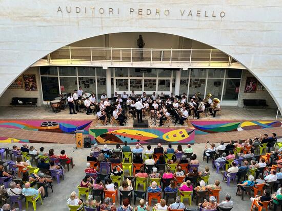 Concert “Música als Pobles” de L’Avanç de El Campello a ritme de pasdoble