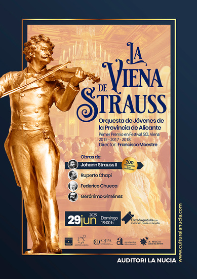 La Viena de Strauss con la Orquesta de Jóvenes de la Provincia de Alicante