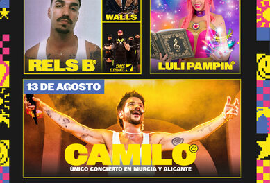 Rels B y Camilo encabezan Brilla Torrevieja 2025, el festival que ilumina la Costa Blanca en verano