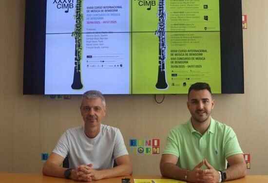 Vuelve el ciclo ‘Clásicos a las 9’ al Curso Internacional de Música de Benidorm
