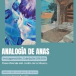 Las artistas eldenses Ana Ortín y Ana Sáez muestran sus universos creativos a través de la exposición ‘Analogías de Anas’