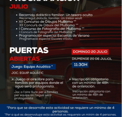 Puertas abiertas de julio en el Museo de Bomberos de Alcoy