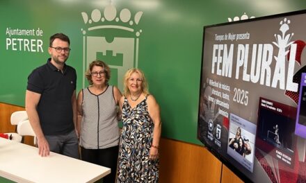 Cultura i pensament feminista en el Teatre Cervantes de Petrer amb la 6a edició del Festival Fem Plural