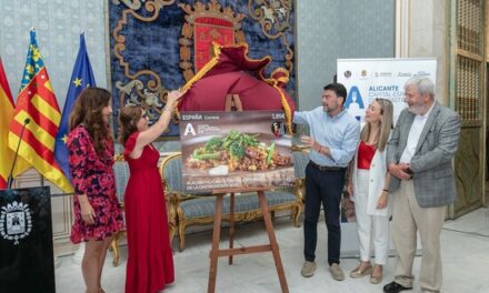 Alacant Capital Espanyola de la Gastronomia recorrerà Espanya i Europa a través d’un segell postal