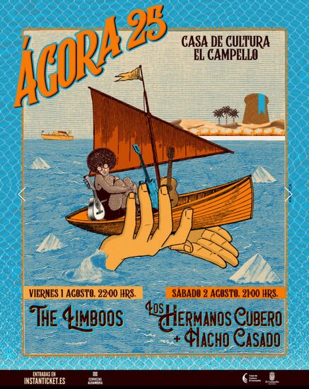 “The Limboos”, els Germans Cubero i Nacho Casado, protagonistes dels concerts a l’aire lliure programats en l’Àgora del Campello per als dies 1 i 2 d’agost