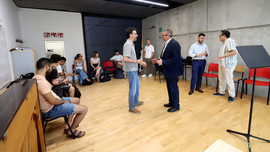 El XXXVI Curso Internacional de Música congrega en Benidorm a cerca de cien jóvenes músicos llegados de toda Europa